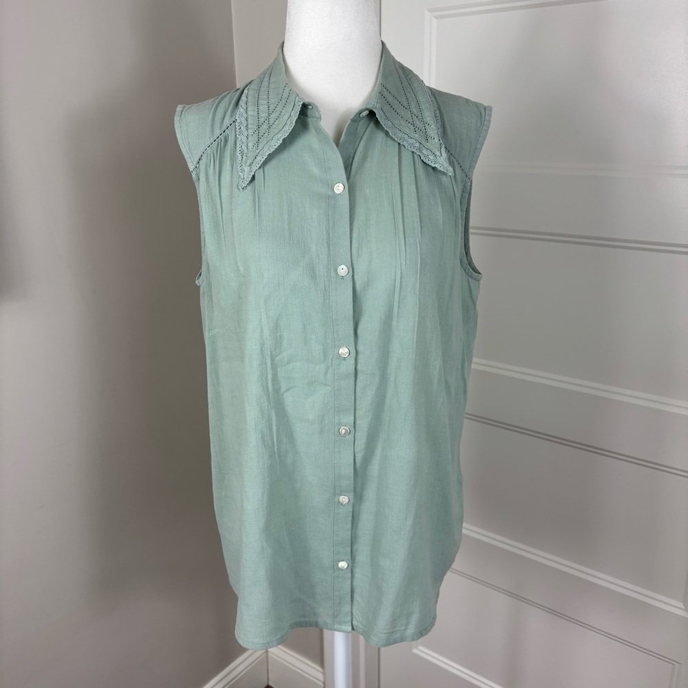 ba&sh Seafoam‎ Lady Shirt Size S